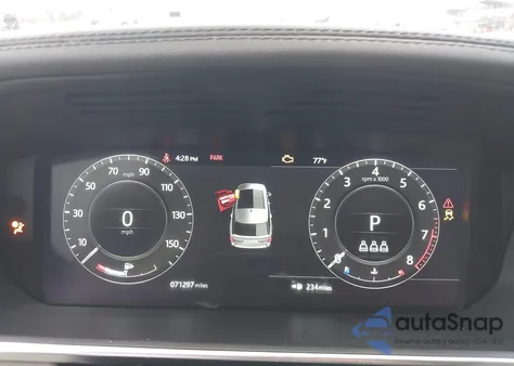 2022 Land Rover Range Rover Westminster z USA, uszkodzony, nr VIN SALGS2RU7NA466951